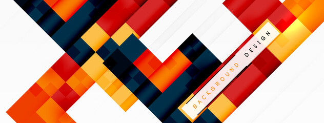 a colorful geometric pattern with the letter l on it High quality