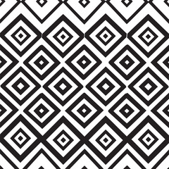 Geometric of seamless gray and white pattern