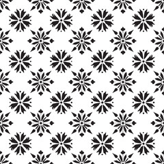 Geometric of seamless gray and white pattern