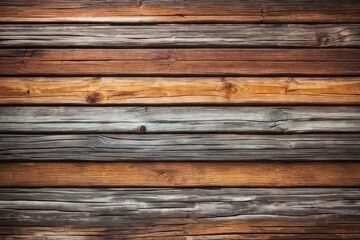 Obraz premium Old vintage natural shabby wooden background texture. Rustic wooden horizontal banner and wallpaper
