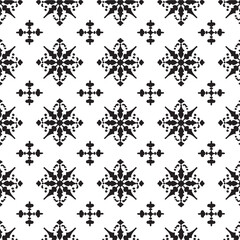 Geometric of seamless gray and white pattern