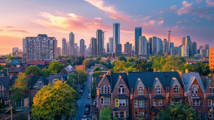 Obraz premium Effective Urban Development Strategies for Rental Markets 