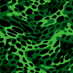 Obraz premium Leopard skin seamless pattern, the beauty of design knows no bounds. Can be used as a variety of graphics resources