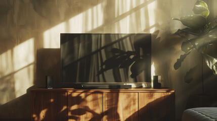 In the modern office, people work in groups on their computers, surrounded by glass walls and illuminated by vibrant orange lights. This image captures the dynamic and collaborative nature of a contem