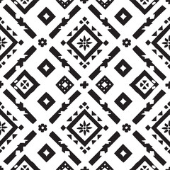 Pattern vector black and white