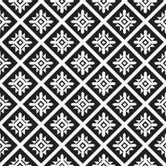 Pattern vector black and white