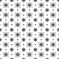 Pattern vector black and white
