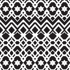 Pattern vector black and white