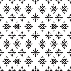 Obraz premium Pattern black and white vector
