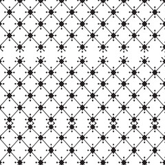 Fototapeta premium Pattern black and white vector