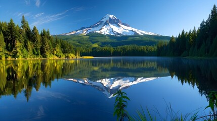 Stunning Natural Landscape Showcasing Scenic Beauty, Serene Wilderness, Majestic Views, and Tranquil Atmosphere