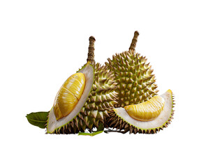 Naklejka premium _Durian_Hyperrealistic_Highly_Detailed