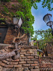 old street lamp