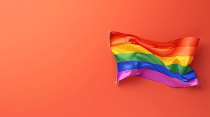 Gradient pride flag background flat design front view smooth transition theme animation Splitcomplementary color scheme