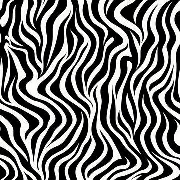 Zebra skin seamless pattern, the beauty of design knows no bounds. Can be used as a variety of graphics resources