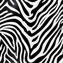 Fototapeta premium Zebra skin seamless pattern, the beauty of design knows no bounds. Can be used as a variety of graphics resources