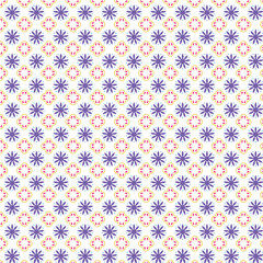 Floral Pattern Background, Seamless Flower Design
