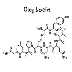 oxytocin illustration