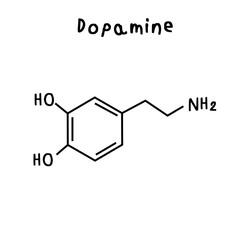 dopamine illustration