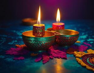 DIWALI BACKGROUND AI GENERATION
