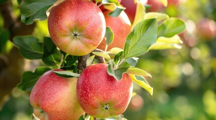 Obraz premium Apple vibrant blooms pale blooms rosy blooms outdoor space sunshine warm season charming season small fruits orchard fruits shrub timber natural environment