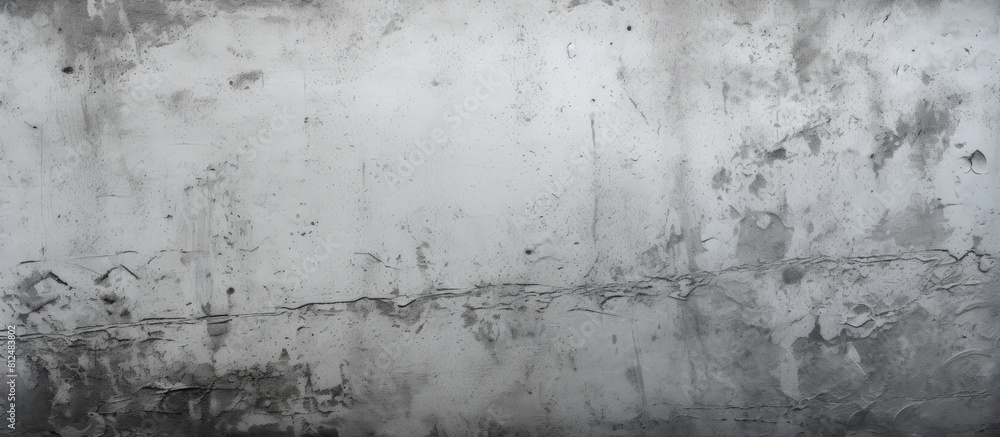 Aufkleber A grunge gray concrete wall with an abstract texture suitable for use as a background image with copy space