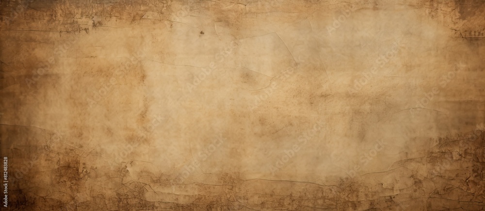 Aufkleber A vintage paper background with a brown empty and aged appearance perfect for adding text or images Copy space image