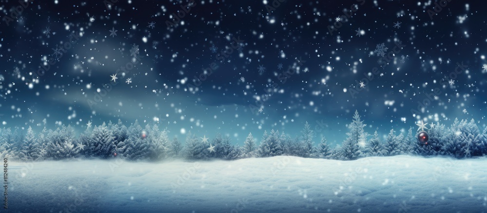 Aufkleber a festive background for the christmas and new year s holidays featuring an open area for text or im