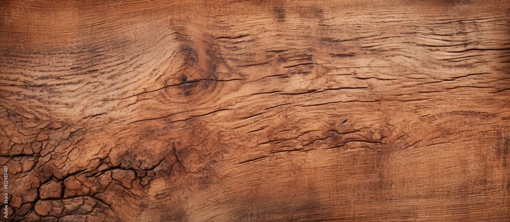 Aufkleber close up of a rough texture wood panel perfect as a background for a copy space image