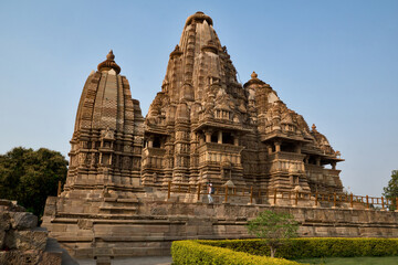India: The Temple City of Khajuraho. The complex with its world-famous erotic depictions comprises around 20 temples and is a UNESCO World Heritage Site.