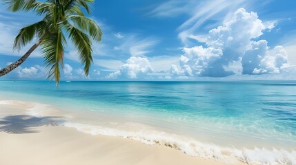 Peaceful Beach Landscape for a Refreshing and Relaxing Getaway