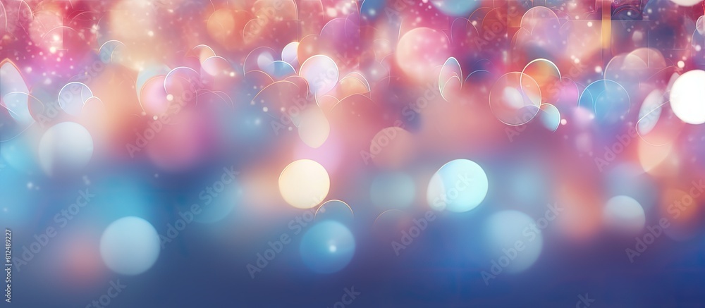 Poster blurred background with natural light creating an abstract bokeh effect ideal for copy space image