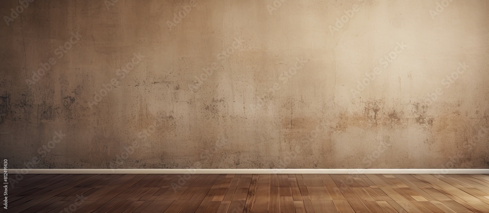 Leinwandbilder The room features a wall with a textured wallpaper background creating a visually appealing and cohesive design concept. Creative banner. Copyspace image