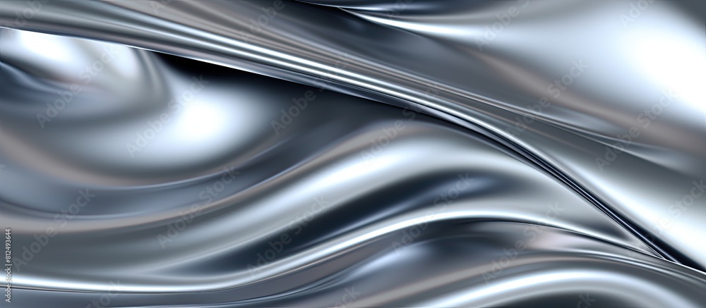 Poster A background with a metallic gray color suitable for adding additional images or text