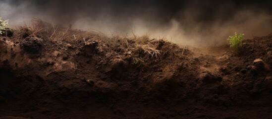 Copy space image depicting dirt