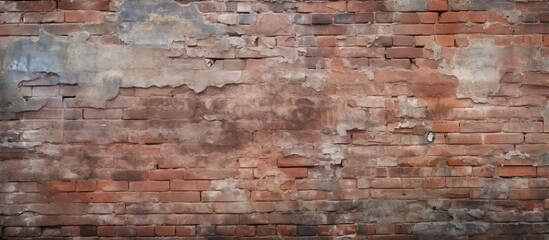 A background image displaying the texture of an aged brick wall featuring ample empty space for additional content