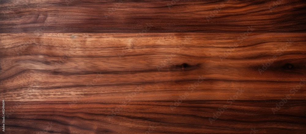 Poster a copy space image featuring a textured wooden surface in brown color it serves as a cutting board f