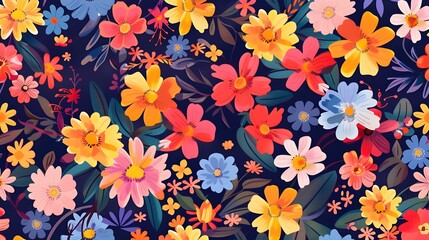 Floral seamless pattern