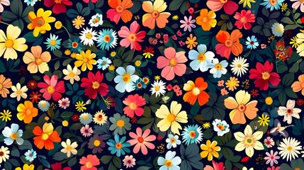 Floral seamless pattern