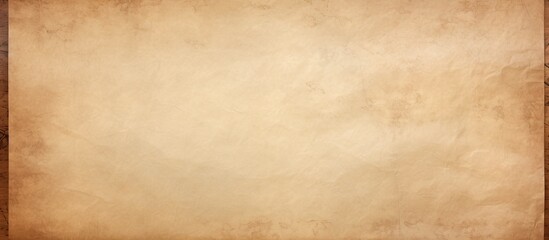 Fototapeta premium Copy space image of vintage parchment paper with a textured banner design resembling wallpaper