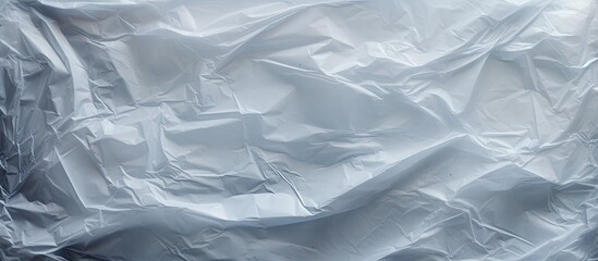 Obraz premium A copy space image showcasing the texture of crinkled polyethylene film