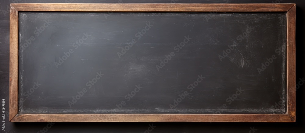 Aufkleber a copy space image of a tiny blackboard