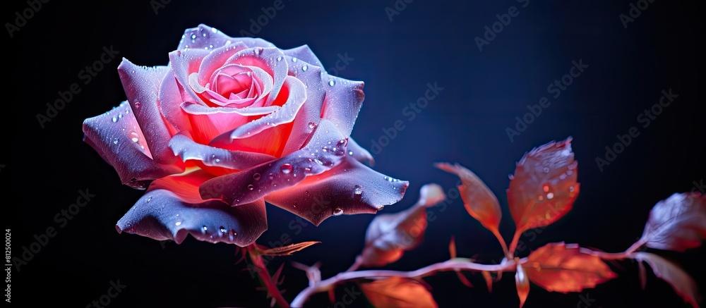 Aufkleber this rose is called fruite copy space image