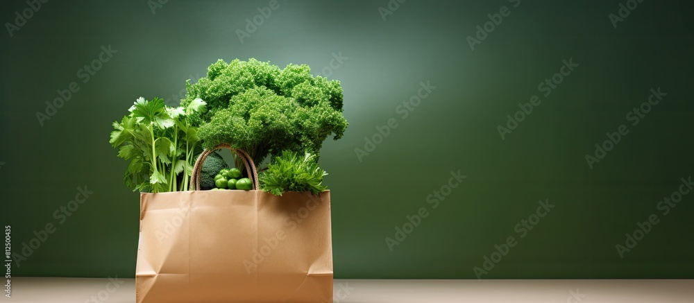 Aufkleber there is a copy space image representing the concept of shopping that supports environmental conserv