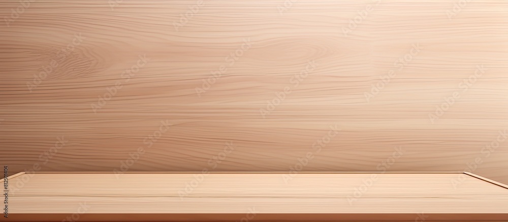 Poster a large sized copy space image featuring a light brown cover set against a carpentry background