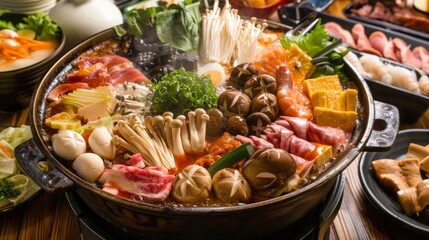 Isolate Hot pot delights Shabu Shabu and Sukiyaki