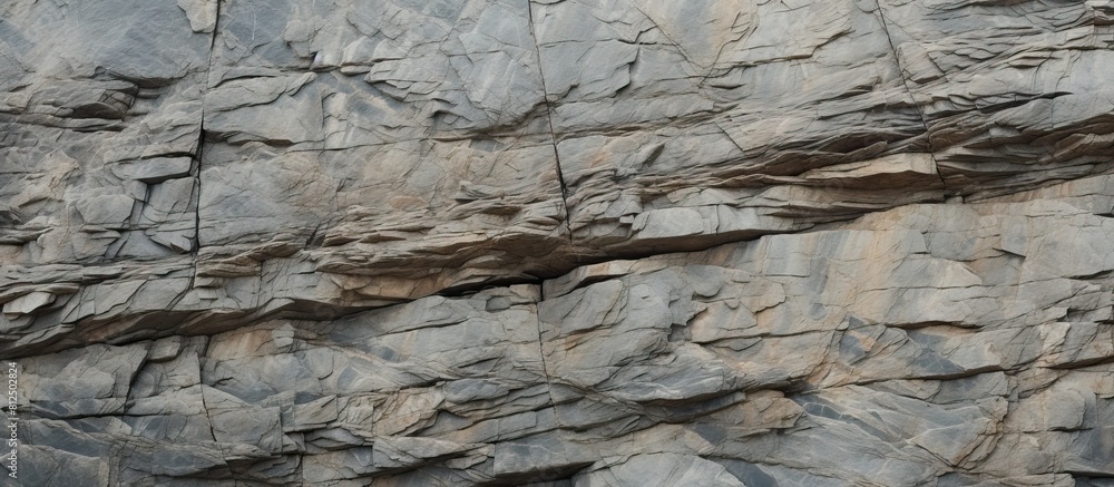 Poster The background or copy space image showcases the naturally textured surface of wild stone in its rawest form