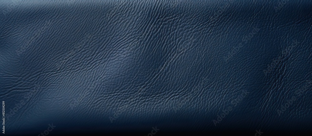 Fototapete The navy leather texture provides an intriguing and luxurious visual experience with its smooth surface and rich blue hue It is a versatile copy space image that can be used in various design project