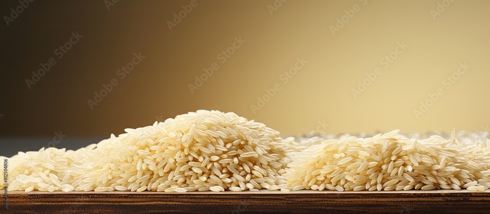 Poster Rice bundled together creating a copy space image
