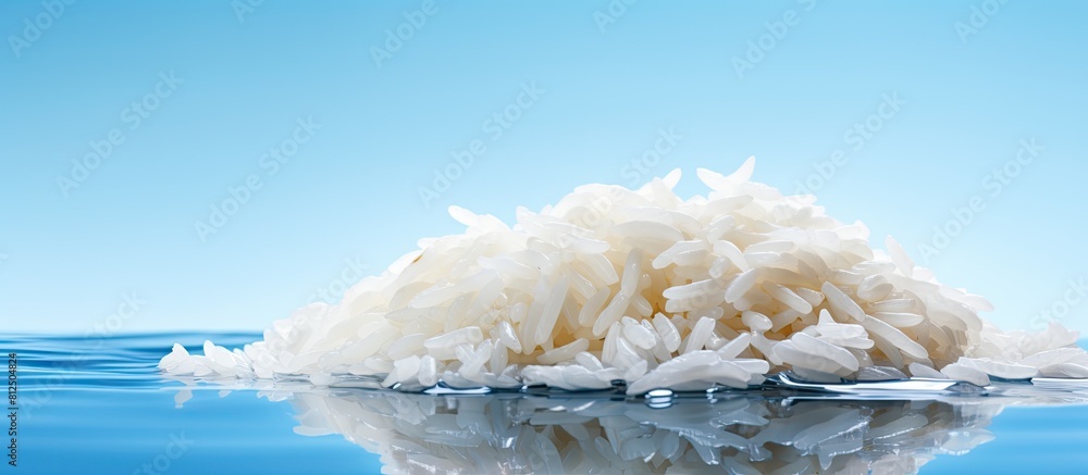 Poster Rice bundled together creating a copy space image